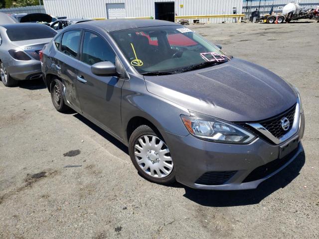 NISSAN SENTRA S 2017 with VIN 3N1AB7AP3HL696406 - Photo from auction