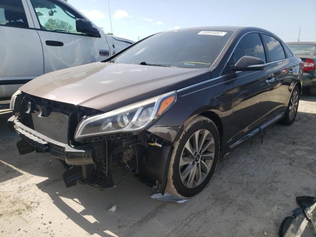 Photo 2 from auction – 2015 HYUNDAI SONATA SPO with VIN 5NPE34AF0FH112722