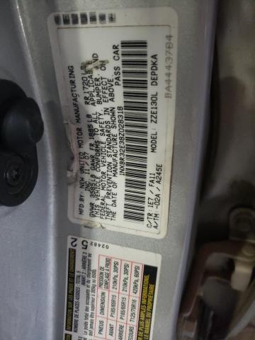 Photo 10 from auction – 2008 TOYOTA COROLLA CE with VIN 1NXBR32E38Z028318
