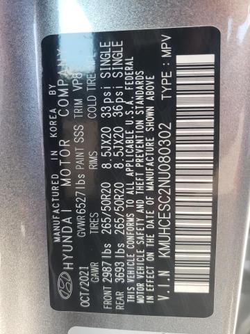 Photo 10 from auction – 2022 GENESIS GV80 BASE with VIN KMUHCESC2NU080302