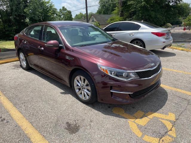 KIA OPTIMA EX 2016 with VIN 5XXGU4L31GG003482 - Photo from auction