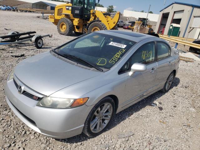 Photo 2 from auction – 2007 HONDA CIVIC SI with VIN 2HGFA55597H706304