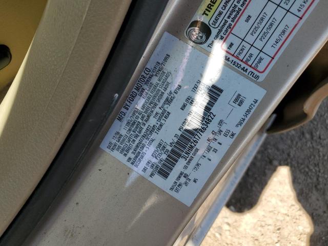 Photo 10 from auction – 2007 LINCOLN MKZ with VIN 3LNHM26T77R634822