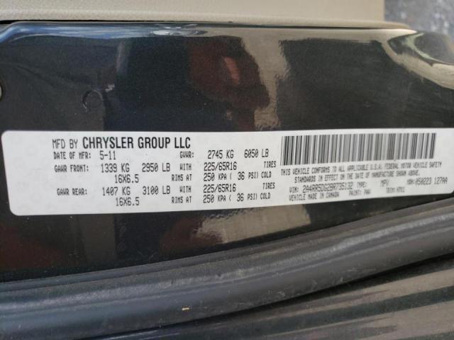 Photo 10 from auction – 2011 CHRYSLER TOWN & COU with VIN 2A4RR5DG2BR735132