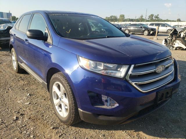 FORD EDGE SE 2015 with VIN 2FMTK3G95FBB80916 - Photo from auction