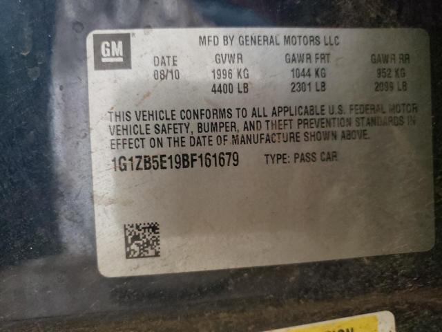 Photo 10 from auction – 2011 CHEVROLET MALIBU LS with VIN 1G1ZB5E19BF161679