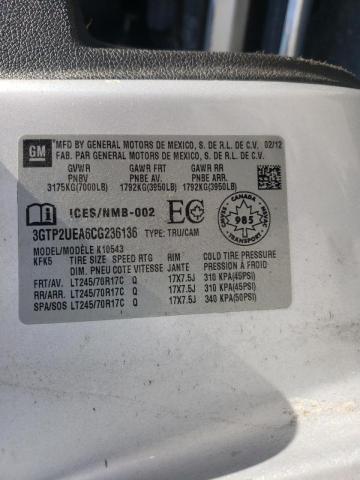 Photo 10 from auction – 2012 GMC SIERRA K15 with VIN 3GTP2UEA6CG236136