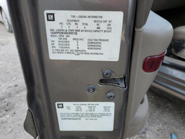 Photo 10 from auction – 2003 BUICK LESABRE CU with VIN 1G4HP52K53U208135