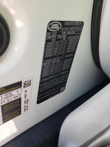 Photo 10 from auction – 2020 LAND ROVER RANGE ROVE with VIN SALYB2EX6LA275796