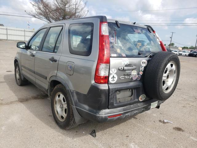 Photo 3 from auction – 2006 HONDA CR-V LX with VIN JHLRD68546C004903