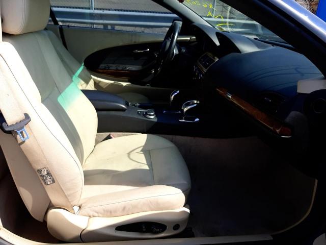 Photo 5 from auction – 2008 BMW 650 I with VIN WBAEB535X8CX62697