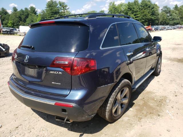 Photo 4 from auction – 2012 ACURA MDX TECHNO with VIN 2HNYD2H47CH513797