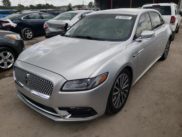 Photo 2 from auction – 2017 LINCOLN CONTINENTA with VIN 1LN6L9SK8H5606094