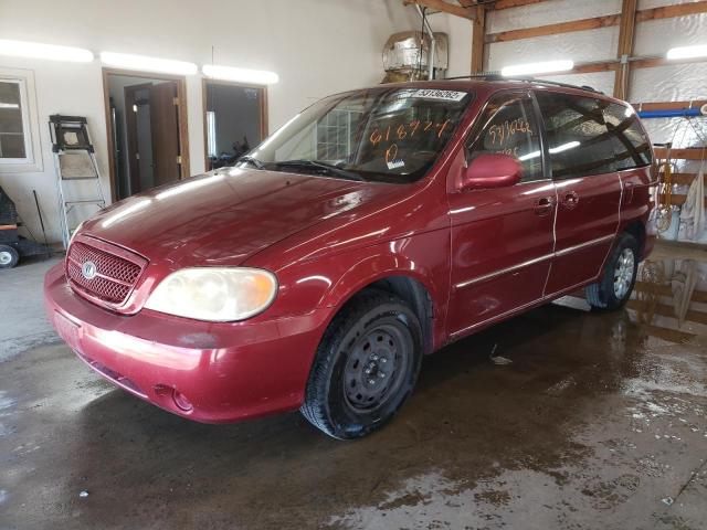 Photo 2 from auction – 2005 KIA SEDONA EX with VIN KNDUP132956618924