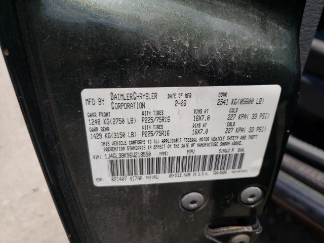 Photo 10 from auction – 2006 JEEP LIBERTY RE with VIN 1J4GL38K96W218550