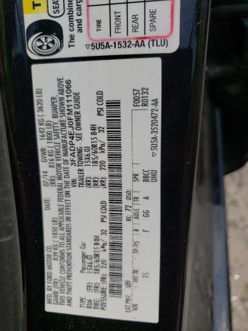 Photo 10 from auction – 2015 FORD FIESTA SE with VIN 3FADP4EJ0FM111066