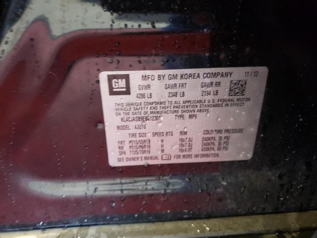 Photo 10 from auction – 2014 BUICK ENCORE with VIN KL4CJASB9EB612301