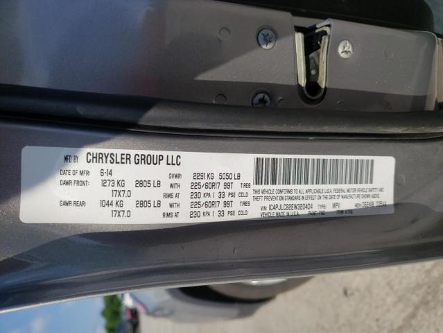 Photo 10 from auction – 2014 JEEP CHEROKEE L with VIN 1C4PJLCB2EW320404