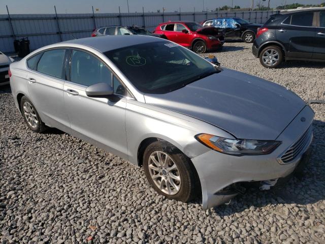 FORD FUSION S 2017 with VIN 3FA6P0G71HR413412 - Photo from auction