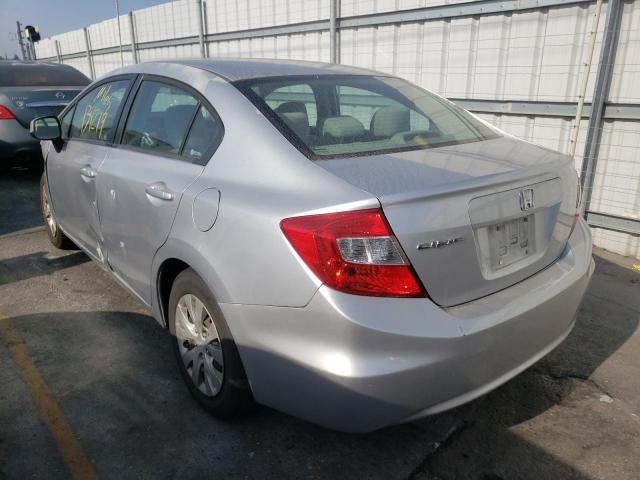 Photo 3 from auction – 2012 HONDA CIVIC LX with VIN 2HGFB2F54CH324587