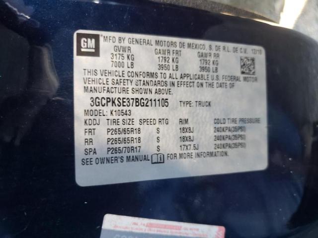 Photo 10 from auction – 2011 CHEVROLET SILVERADO with VIN 3GCPKSE37BG211105