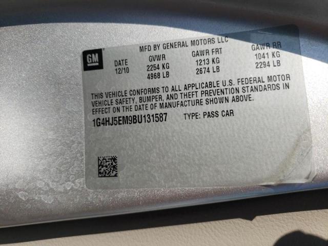 Photo 10 from auction – 2011 BUICK LUCERNE CX with VIN 1G4HJ5EM9BU131587