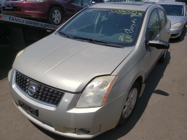 Photo 2 from auction – 2008 NISSAN SENTRA 2.0 with VIN 3N1AB61E38L643293