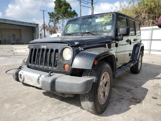 Photo 2 from auction – 2013 JEEP WRANGLER U with VIN 1C4BJWEG7DL629015