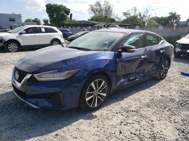 Photo 2 from auction – 2022 NISSAN MAXIMA SV with VIN 1N4AA6CV0NC502918