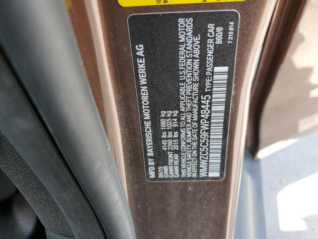 Photo 10 from auction – 2015 MINI COOPER S C with VIN WMWZC5C59FWP48445