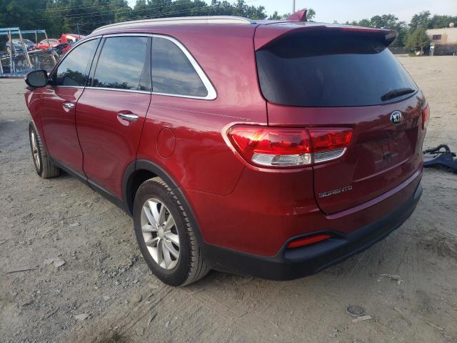 Photo 3 from auction – 2016 KIA SORENTO LX with VIN 5XYPG4A32GG096728
