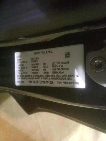 Photo 10 from auction – 2022 TESLA MODEL 3 with VIN 5YJ3E1EB1NF191659