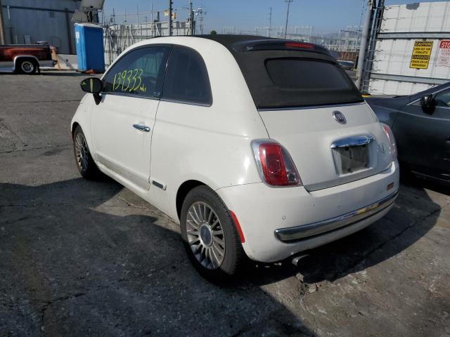 Photo 3 from auction – 2013 FIAT 500 LOUNGE with VIN 3C3CFFER9DT574650