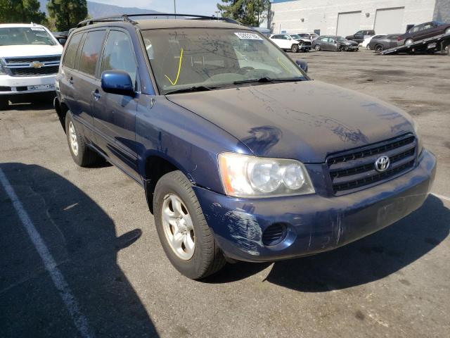 TOYOTA HIGHLANDER 2003 with VIN JTEGD21A430070428 - Photo from auction