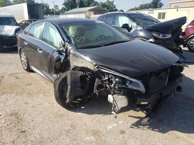 HYUNDAI SONATA SPO 2017 with VIN 5NPE34AF4HH552820 - Photo from auction