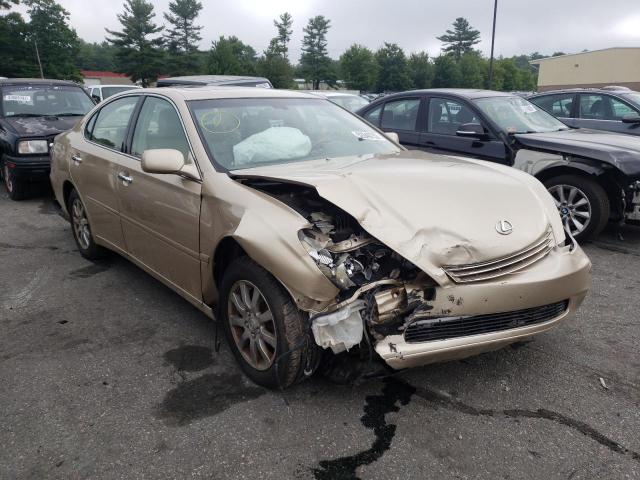 LEXUS ES 300 2003 with VIN JTHBF30G636006326 - Photo from auction