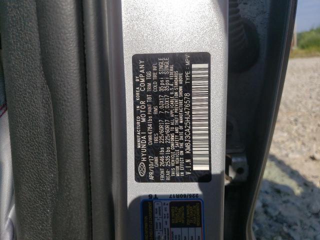 Photo 10 from auction – 2017 HYUNDAI TUCSON LIM with VIN KM8J3CA25HU476578