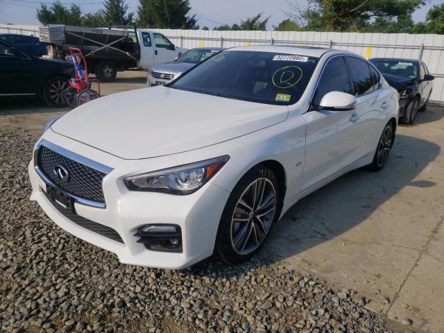 Photo 2 from auction – 2016 INFINITI Q50 PREMIU with VIN JN1EV7AR3GM345607