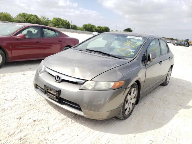 Photo 2 from auction – 2008 HONDA CIVIC LX with VIN 2HGFA16528H324902