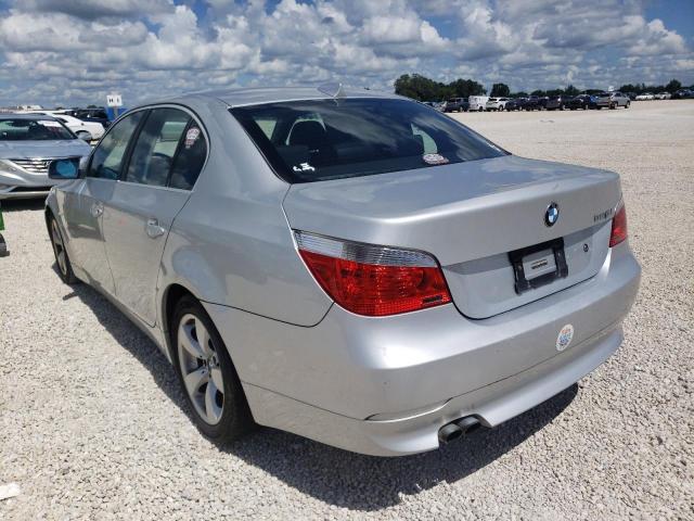 Photo 3 from auction – 2007 BMW 525 I with VIN WBANE53517CY04938