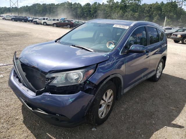 Photo 2 from auction – 2014 HONDA CR-V EXL with VIN 2HKRM3H75EH553705