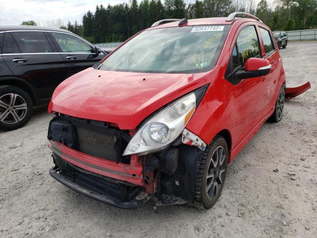 Photo 2 from auction – 2015 CHEVROLET SPARK 2LT with VIN KL8CF6S94FC761303