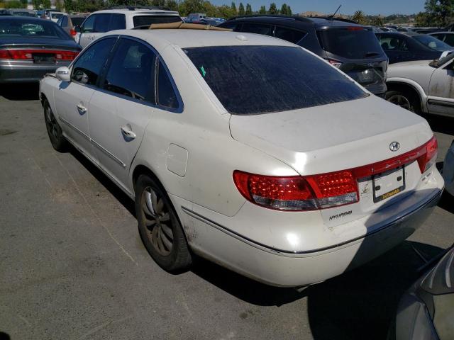 Photo 3 from auction – 2007 HYUNDAI AZERA SE with VIN KMHFC46F07A243974