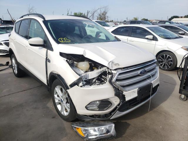 FORD ESCAPE SE 2018 with VIN 1FMCU0GD1JUB38338 - Photo from auction
