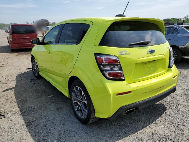 Photo 3 from auction – 2019 CHEVROLET SONIC LT with VIN 1G1JD6SB6K4107827