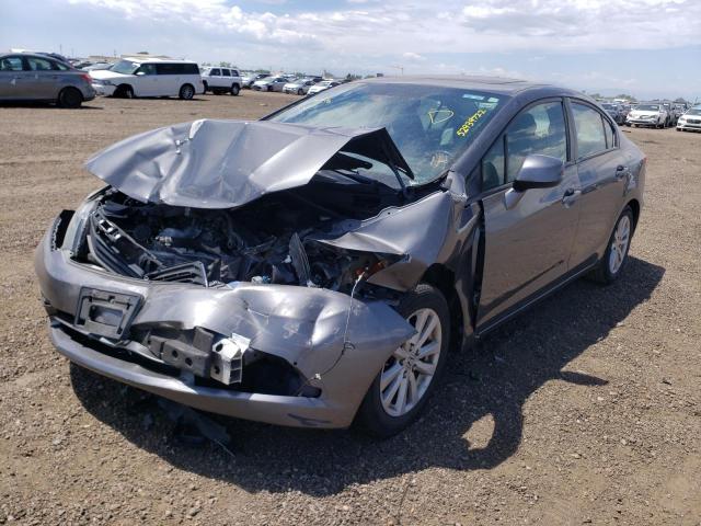 Photo 2 from auction – 2012 HONDA CIVIC EXL with VIN 2HGFB2F90CH545252