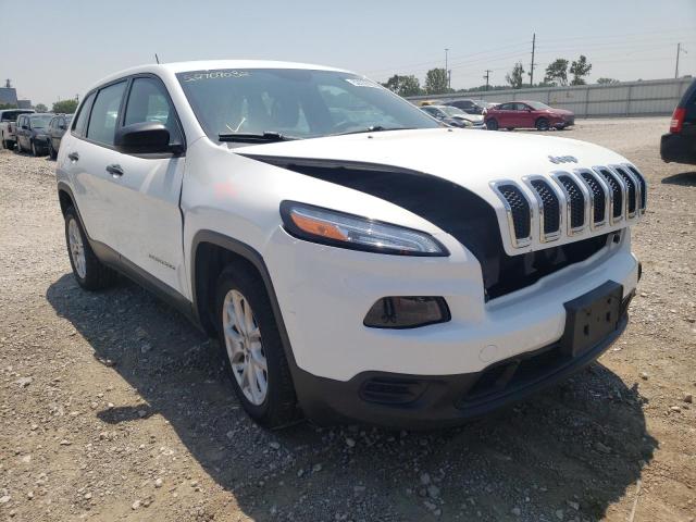 JEEP CHEROKEE S 2015 with VIN 1C4PJLAB6FW596363 - Photo from auction