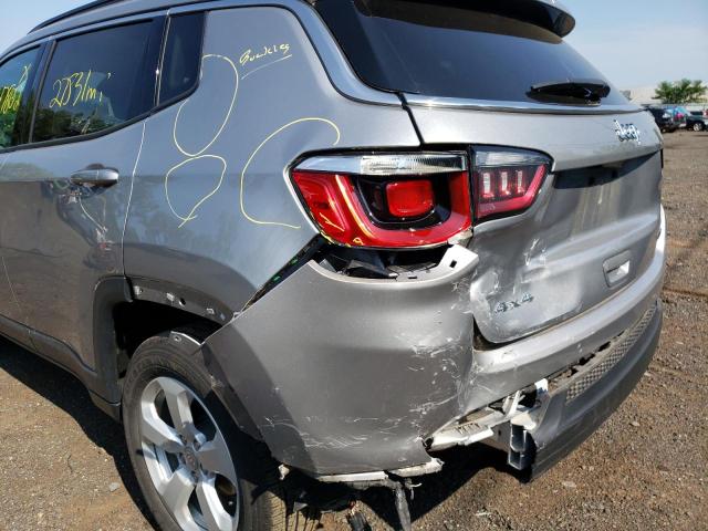 Photo 9 from auction – 2019 JEEP COMPASS LA with VIN 3C4NJDBB5KT600141