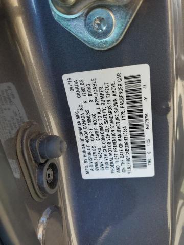 Photo 10 from auction – 2016 HONDA CIVIC LX with VIN 2HGFC4B03GH315534