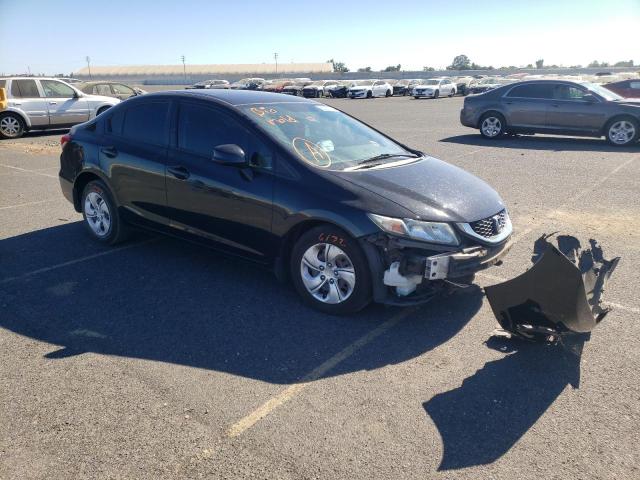 Photo 1 from auction – 2013 HONDA CIVIC LX with VIN 2HGFB2F50DH563796